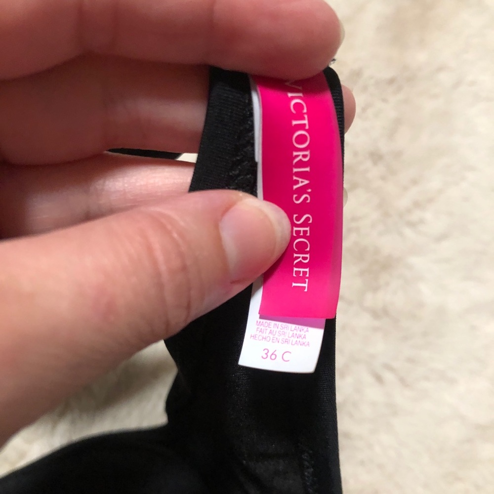 Victoria’s Secret Black Bandeau Swim Top - Picture 3 of 8